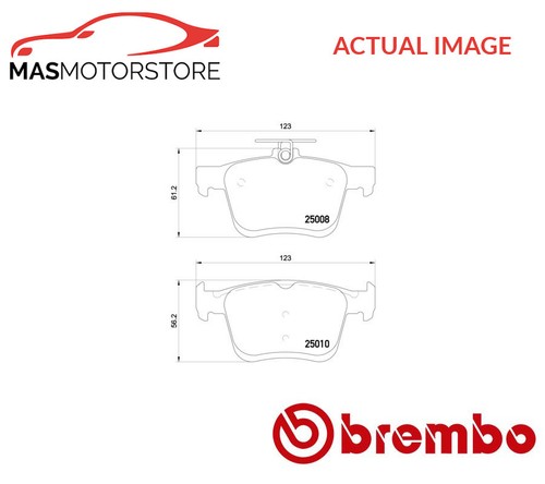 Brake pads set braking - set,